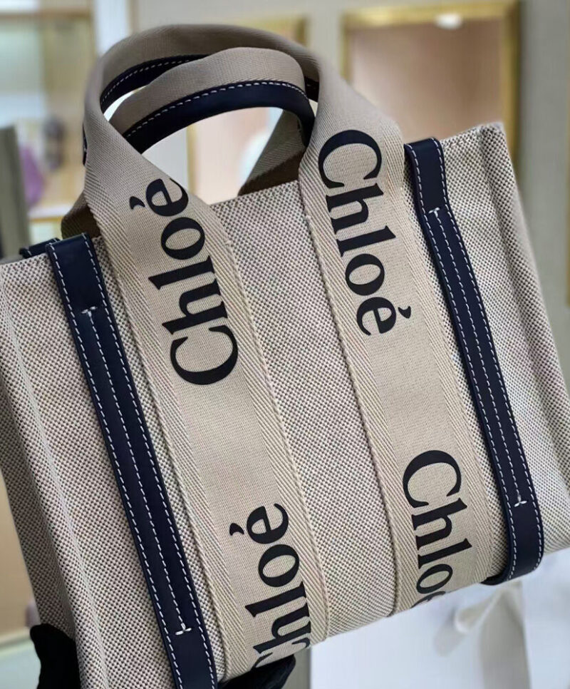 Chloe Small Woody Tote Bag